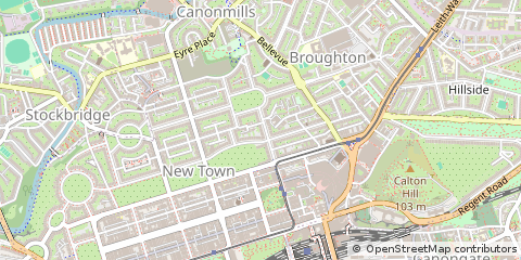 Map of Edinburgh