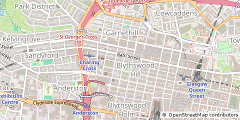Map of Glasgow