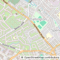 Map of Northampton, Northamptonshire