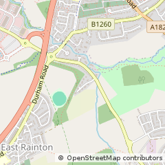 Map of Houghton LE Spring, Durham
