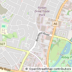 Map of Leicester