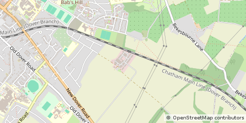 Map of Canterbury