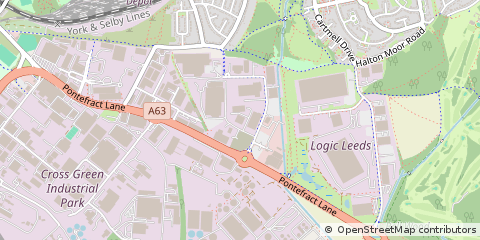 Map of Leeds