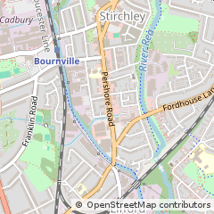 Map of Stirchley, West Midlands