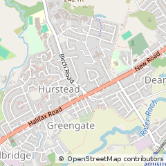 Map of Rochdale