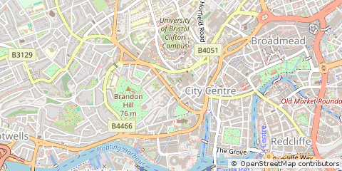 Map of Bristol