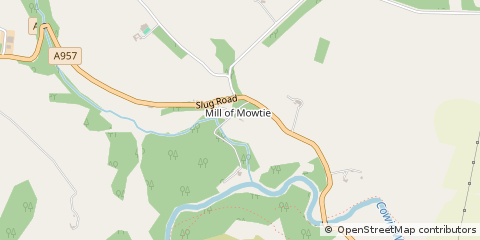 Map of Stonehaven, Aberdeenshire