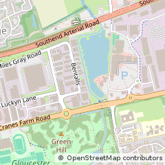 Map of Basildon, Essex
