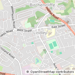 Map of Huddersfield
