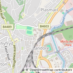 Map of Swansea