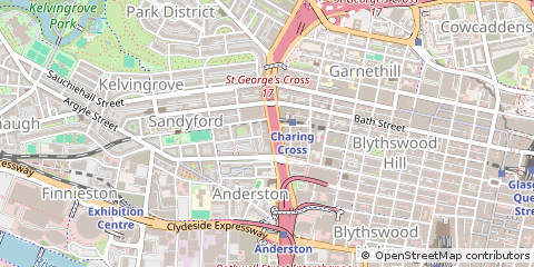 Map of Glasgow