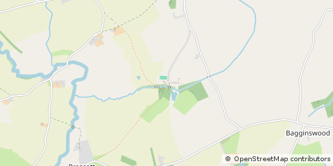 Map of Kidderminster, Worcestershire