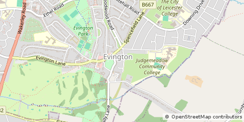 Map of Leicester