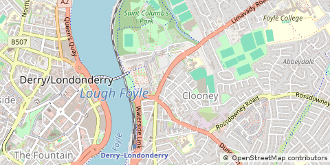 Map of Derry