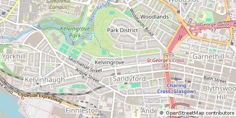 Map of Glasgow