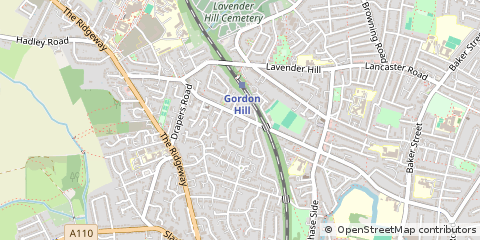 Map of Enfield
