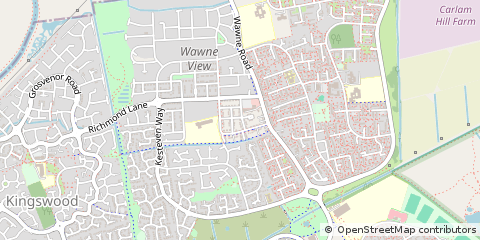 Map of Hull, East Riding of Yorkshire