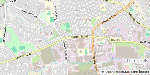 Map of Bradford