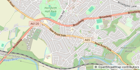 Map of Leeds