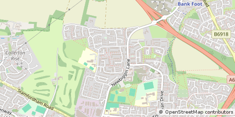 Map of Newcastle Upon Tyne
