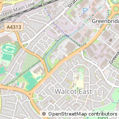 Map of Swindon