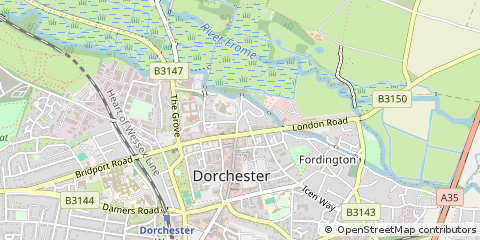 Map of Dorchester