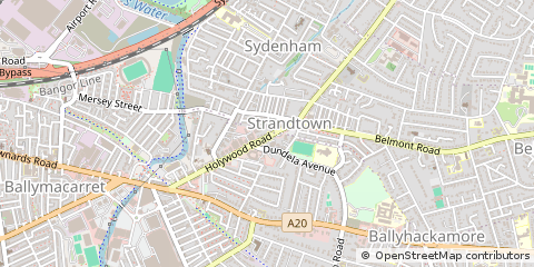 Map of Belfast