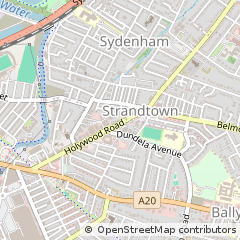 Map of Belfast
