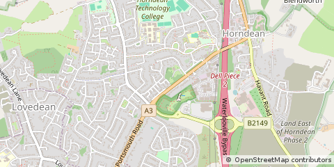 Map of Waterlooville