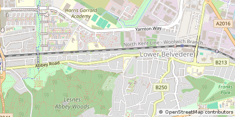 Map of Belvedere