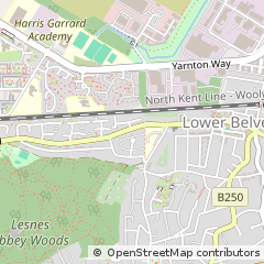 Map of Belvedere