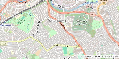 Map of Bristol