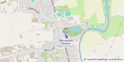 Map of Preston