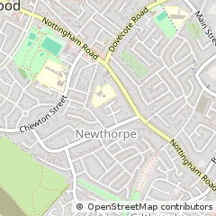 Map of Nottingham