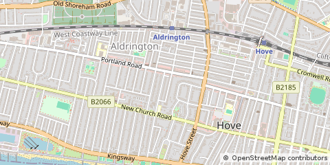 Map of Hove