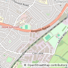 Map of Surbiton