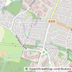 Map of Eastleigh, Hampshire