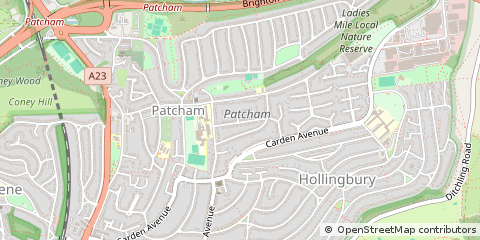 Map of Brighton