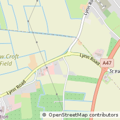 Map of Wisbech, Cambs
