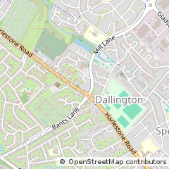 Map of Northampton