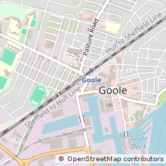 Map of Goole, North Humberside