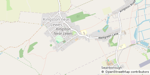 Map of Lewes