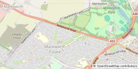 Map of Derby