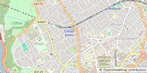 Map of Bristol