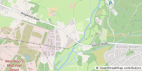Map of Wimborne