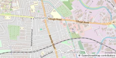 Map of Hull