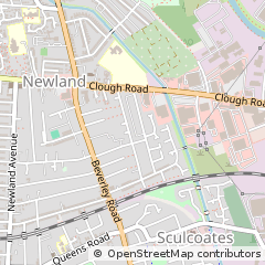 Map of Hull