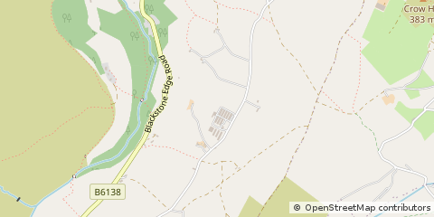 Map of Hebden Bridge, West Yorkshire