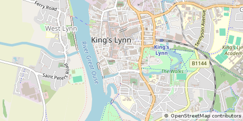 Map of King's Lynn