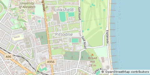 Map of Aberdeen